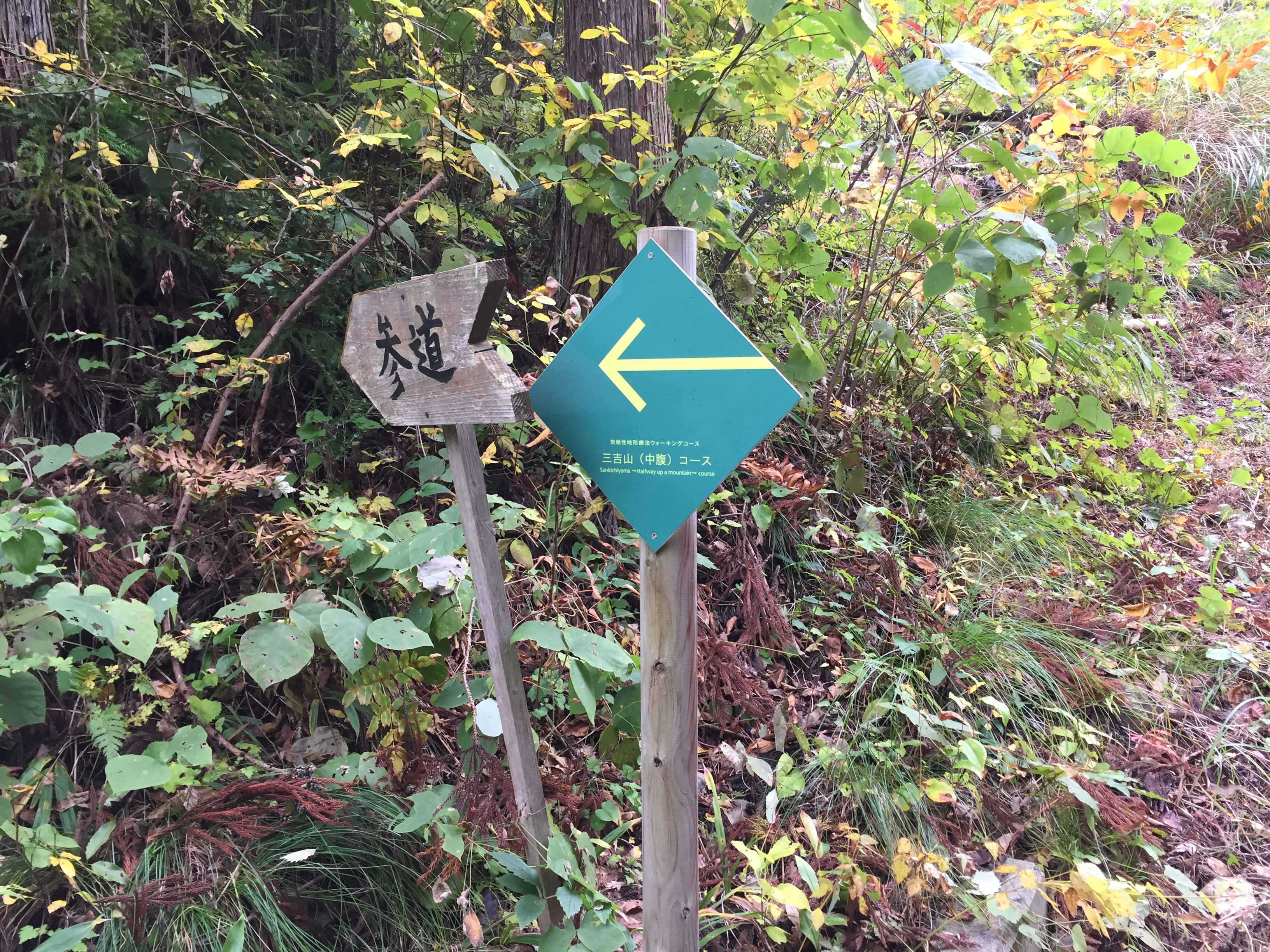 山形百名山　三吉山　登山コース