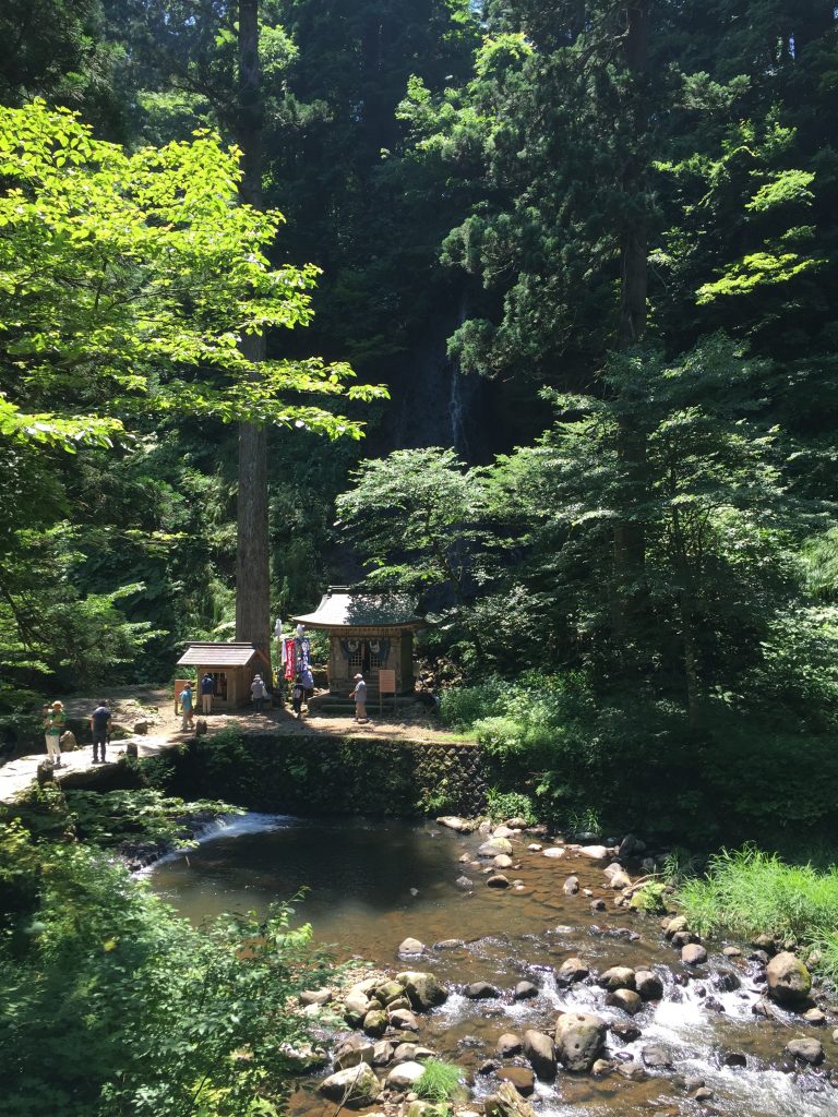 羽黒山　祓川　須賀の滝
