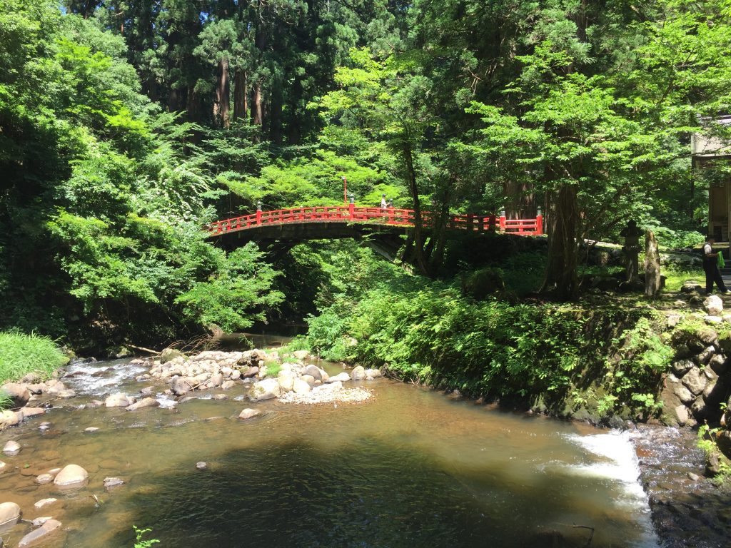 羽黒山　祓川神橋