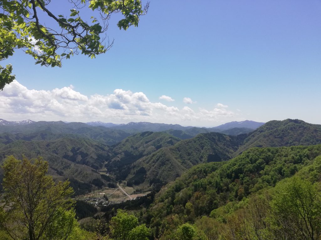 日本国　山形百名山　蛇逃峠