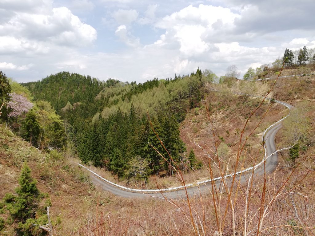 白鷹山　山形百名山　登山道